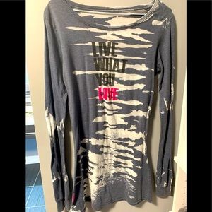 Boutique Live What You Love -Long Sleeve Tunic Dress